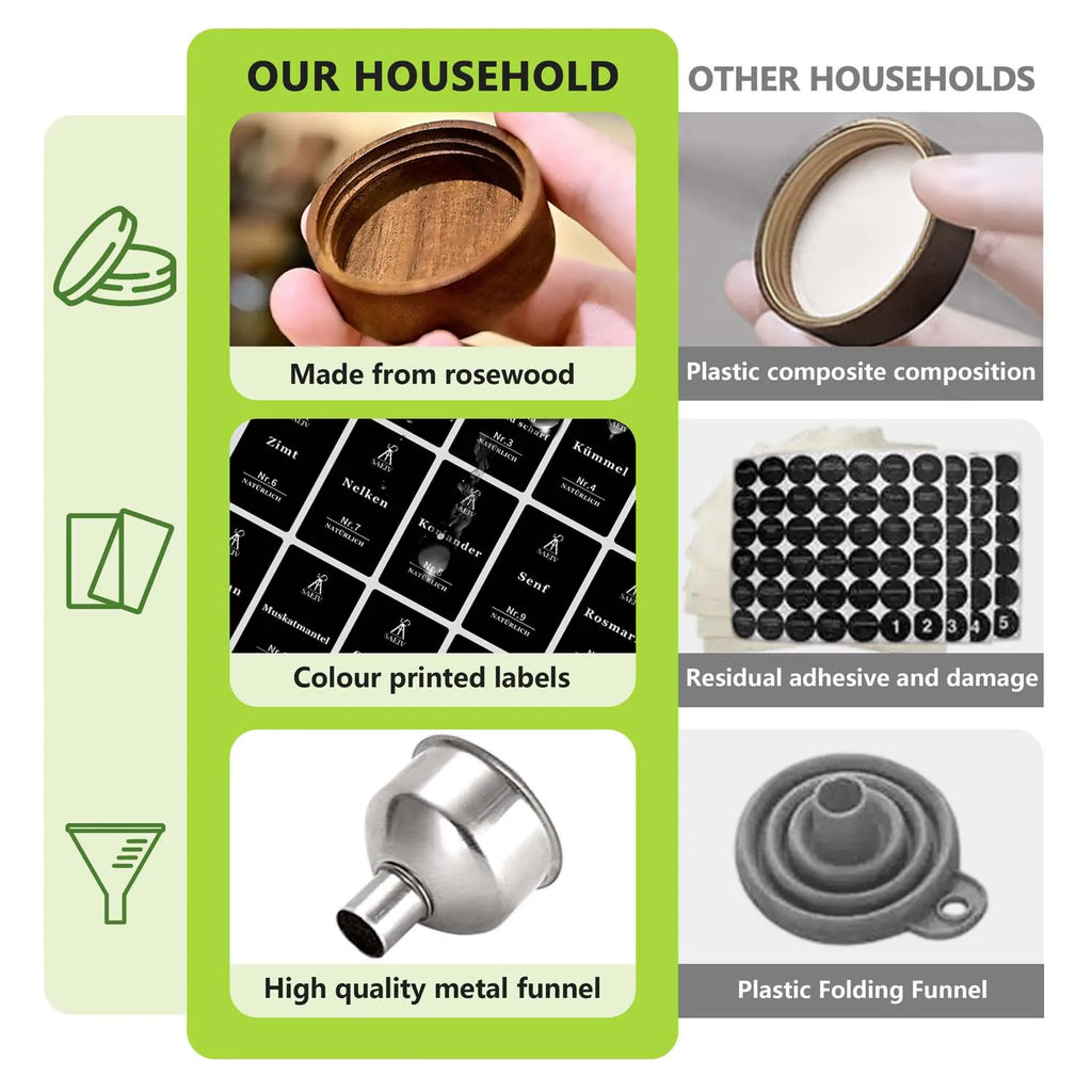 Set Pots à Épices Design Complet - Organiz Home