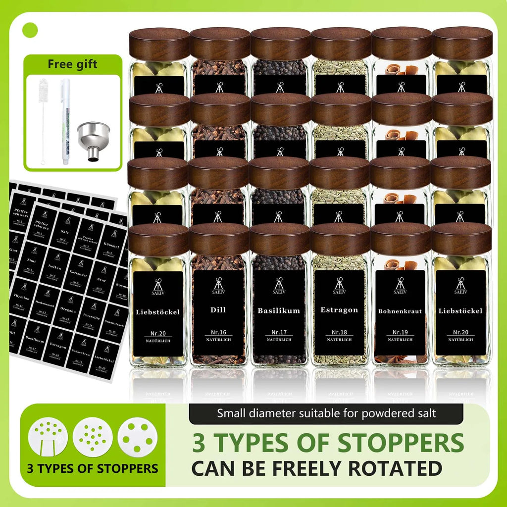 Set Pots à Épices Design Complet - Organiz Home
