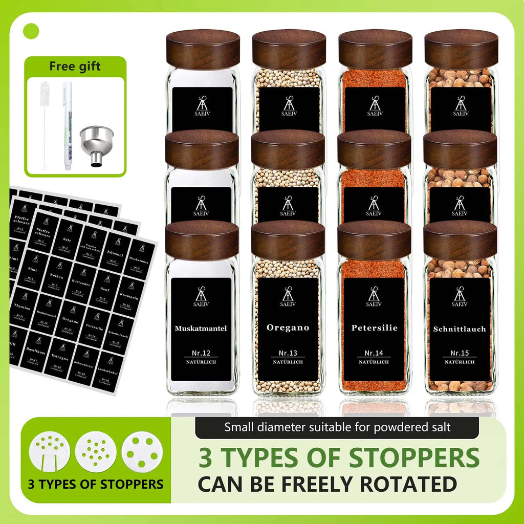Set Pots à Épices Design Complet - Organiz Home