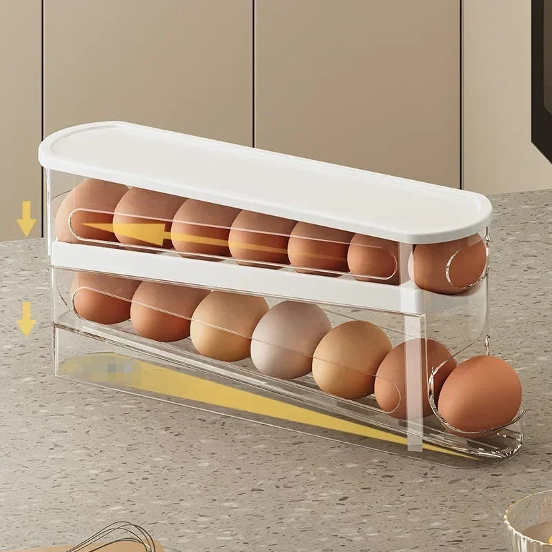 Boite de Rangement oeufs pour Réfrigérateur - Organiz Home