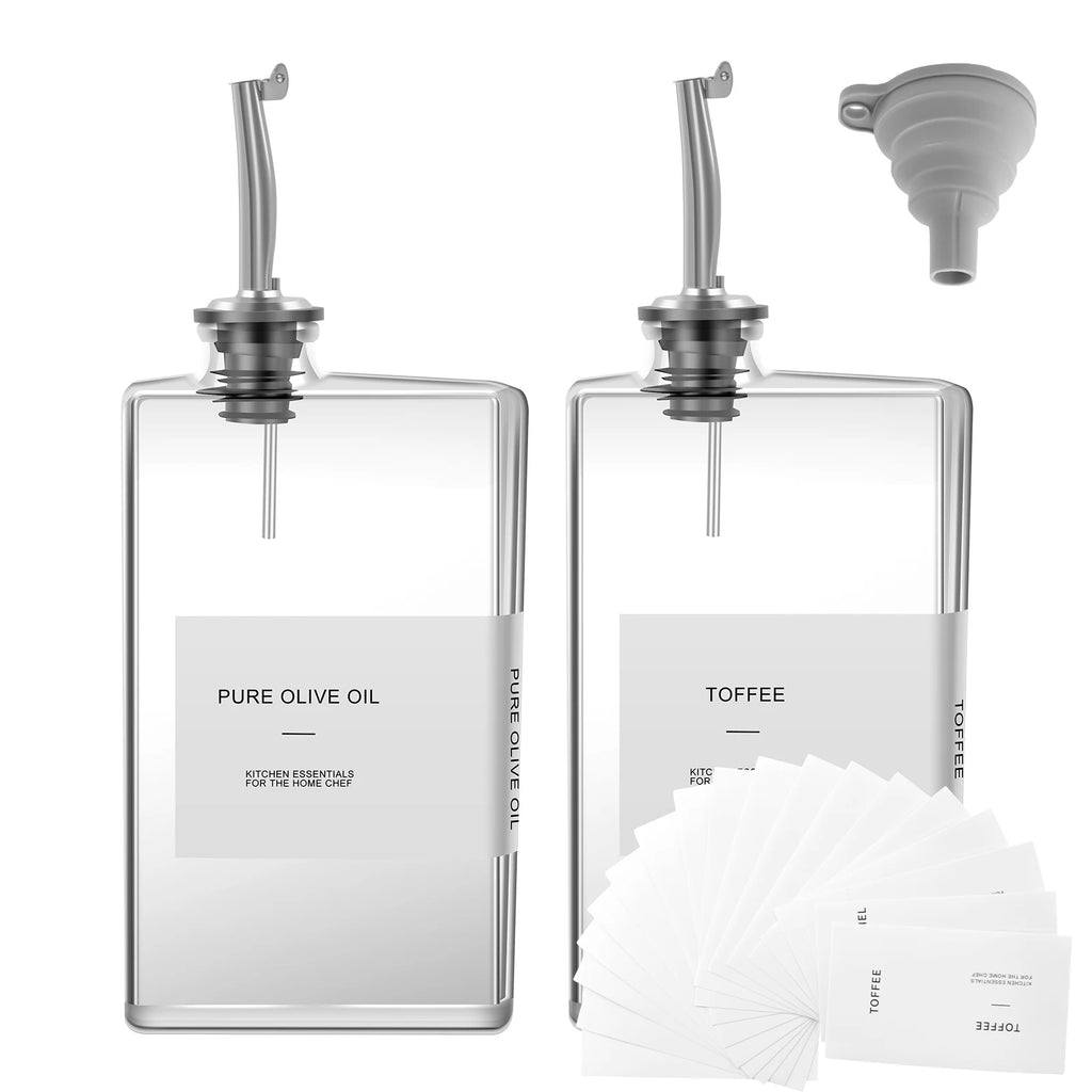 Ensemble de distributeurs d’huile et de vinaigre