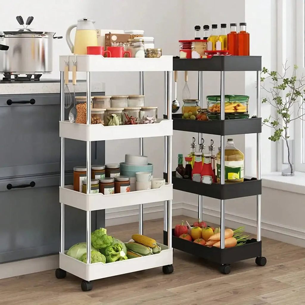 Chariot Slim sur Roulettes Organiz Home
