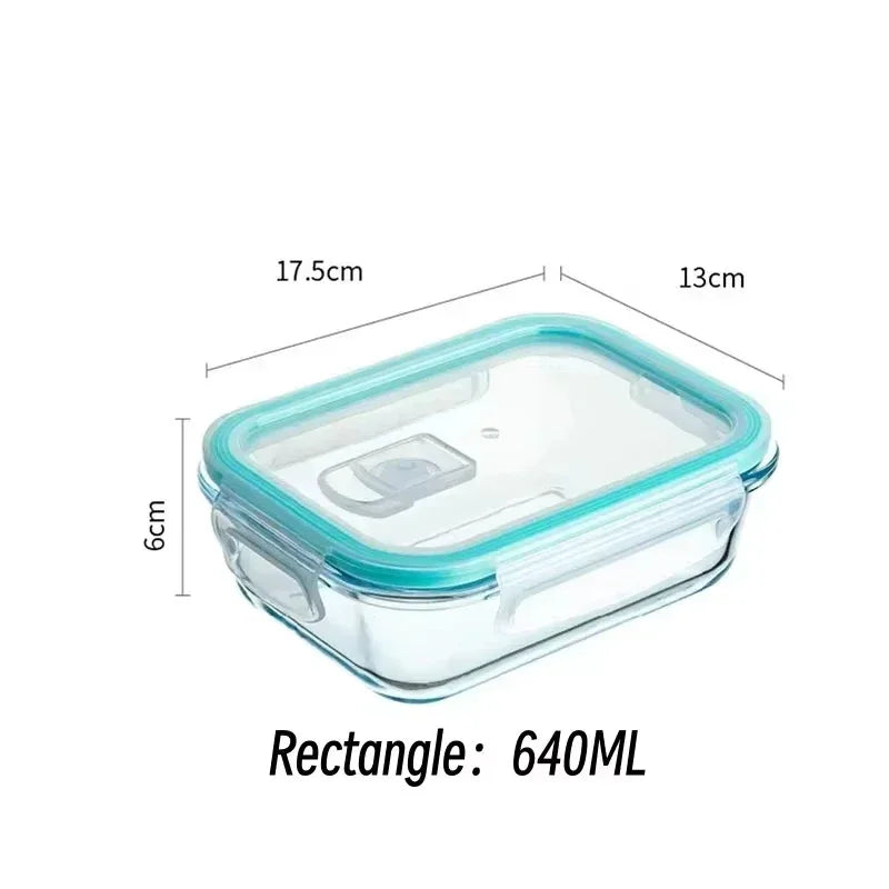 Boîte alimentaire en verre Organiz Home