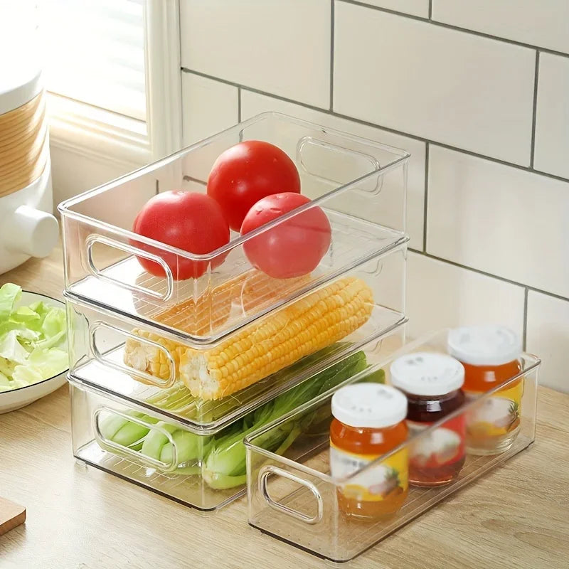 Boite de rangement frigo transparentes - Organiz Home