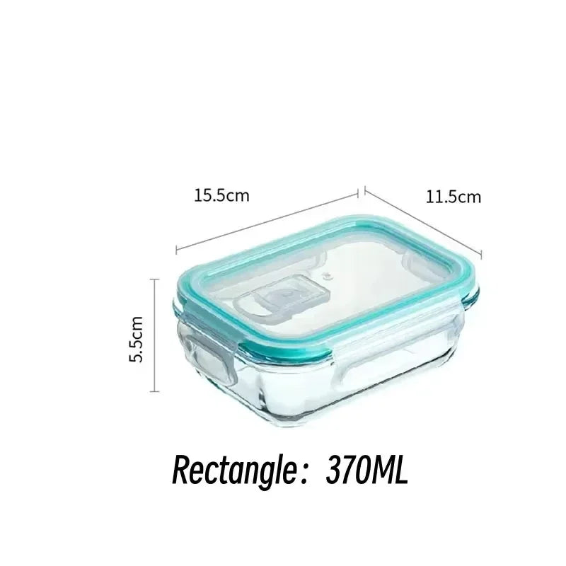 Boîte alimentaire en verre Organiz Home