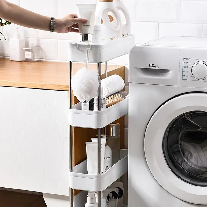 Chariot Slim sur Roulettes Organiz Home