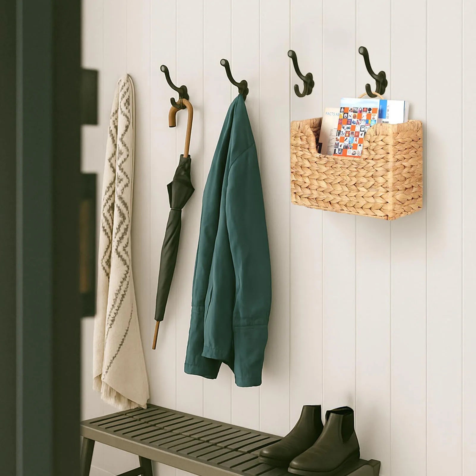 Panier de rangement avec poignée