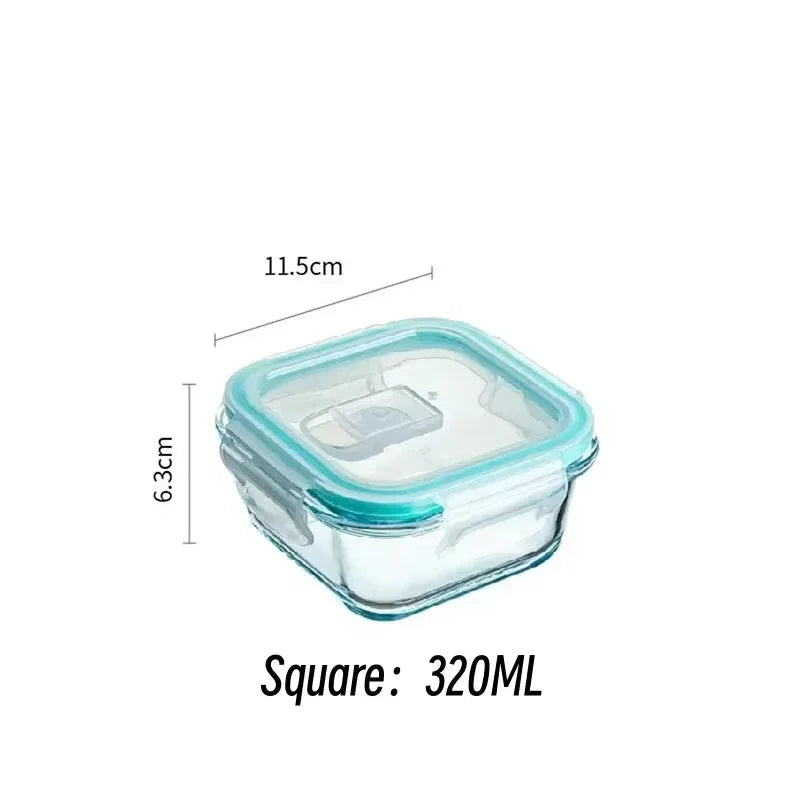 Boîte alimentaire en verre Organiz Home
