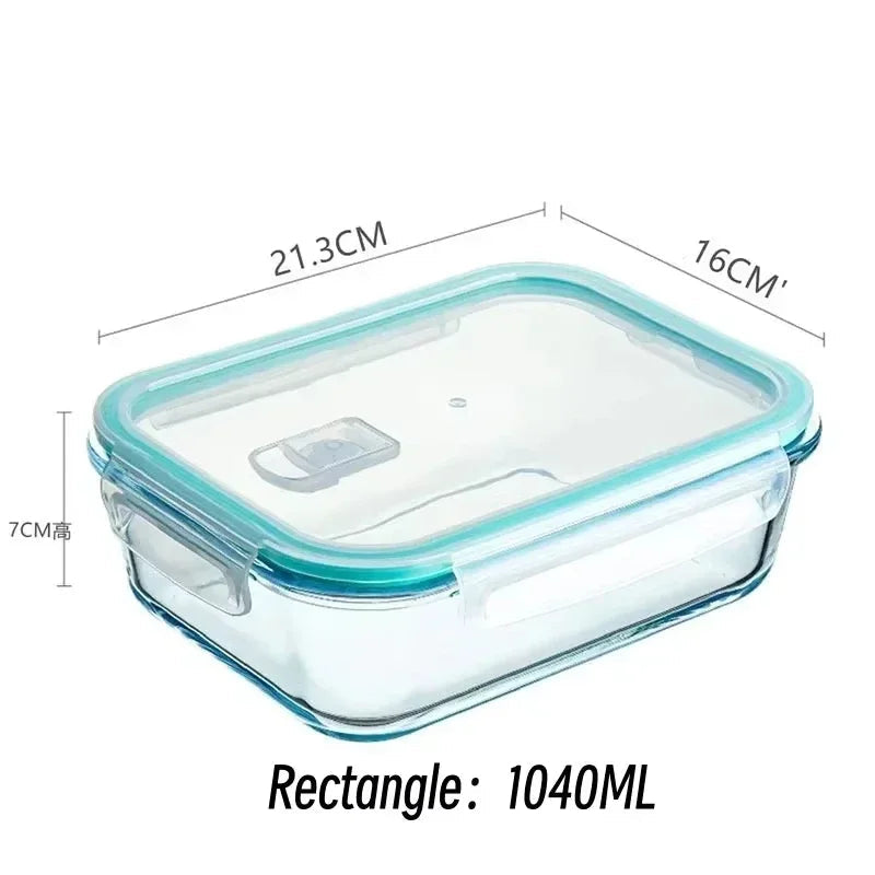 Boîte alimentaire en verre Organiz Home