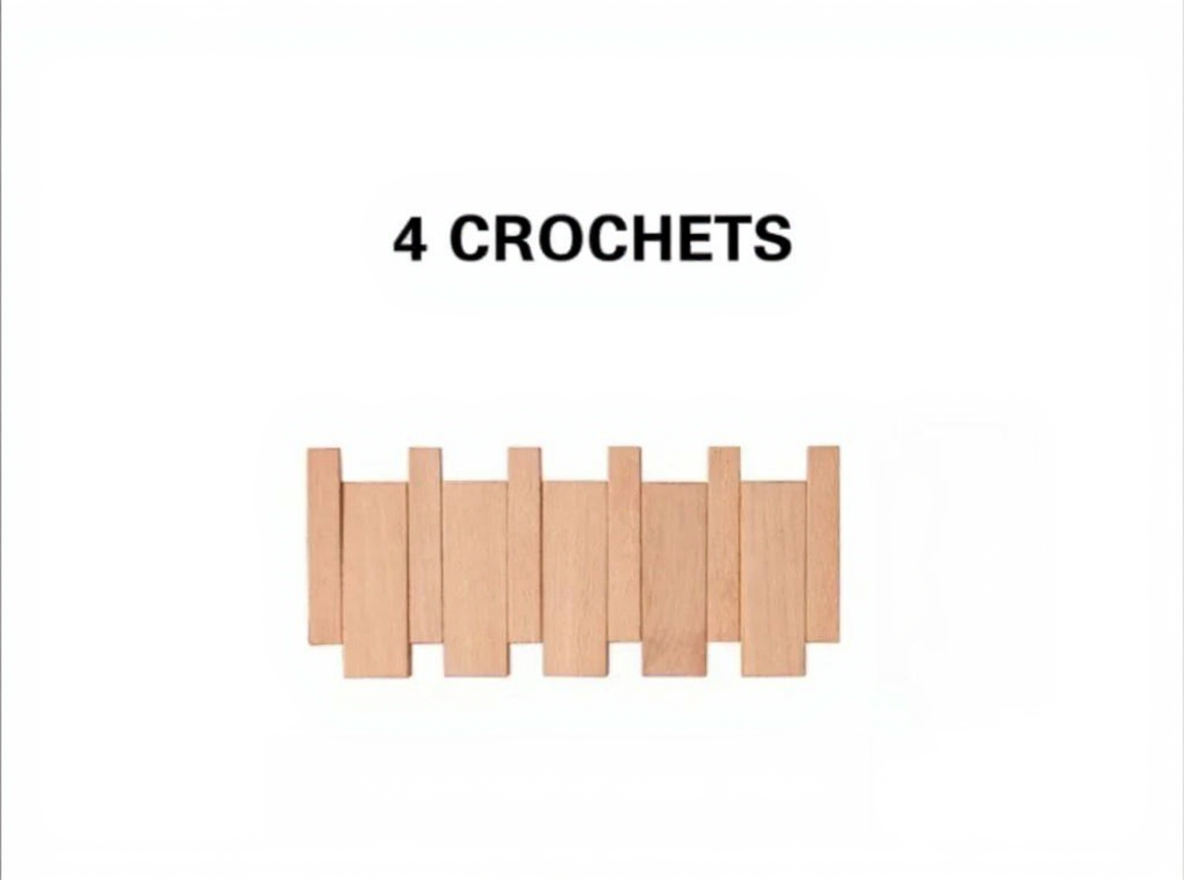 Porte manteau Mural en Bois style piano - Organiz Home